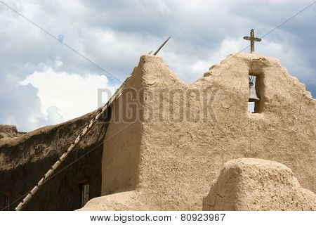 San Lorenzo De Picuris Church In New Mexico