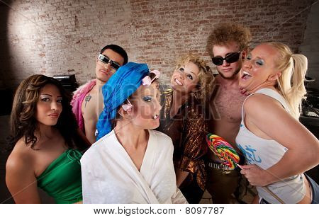 Festa di musica da discoteca degli anni ' 70