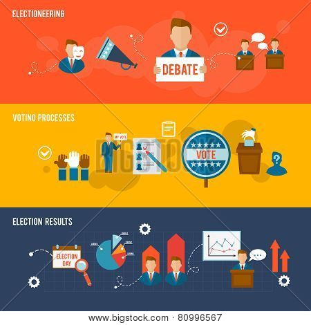 Election Banner Set