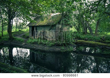 Abandoned Mystical Old House In Lithuania Forest