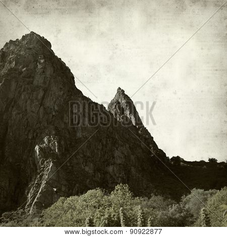 Textured Old Paper Background