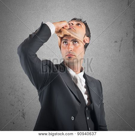 False and lying husband