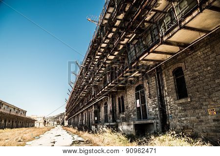 The Old Structures Of The Port Of Trieste