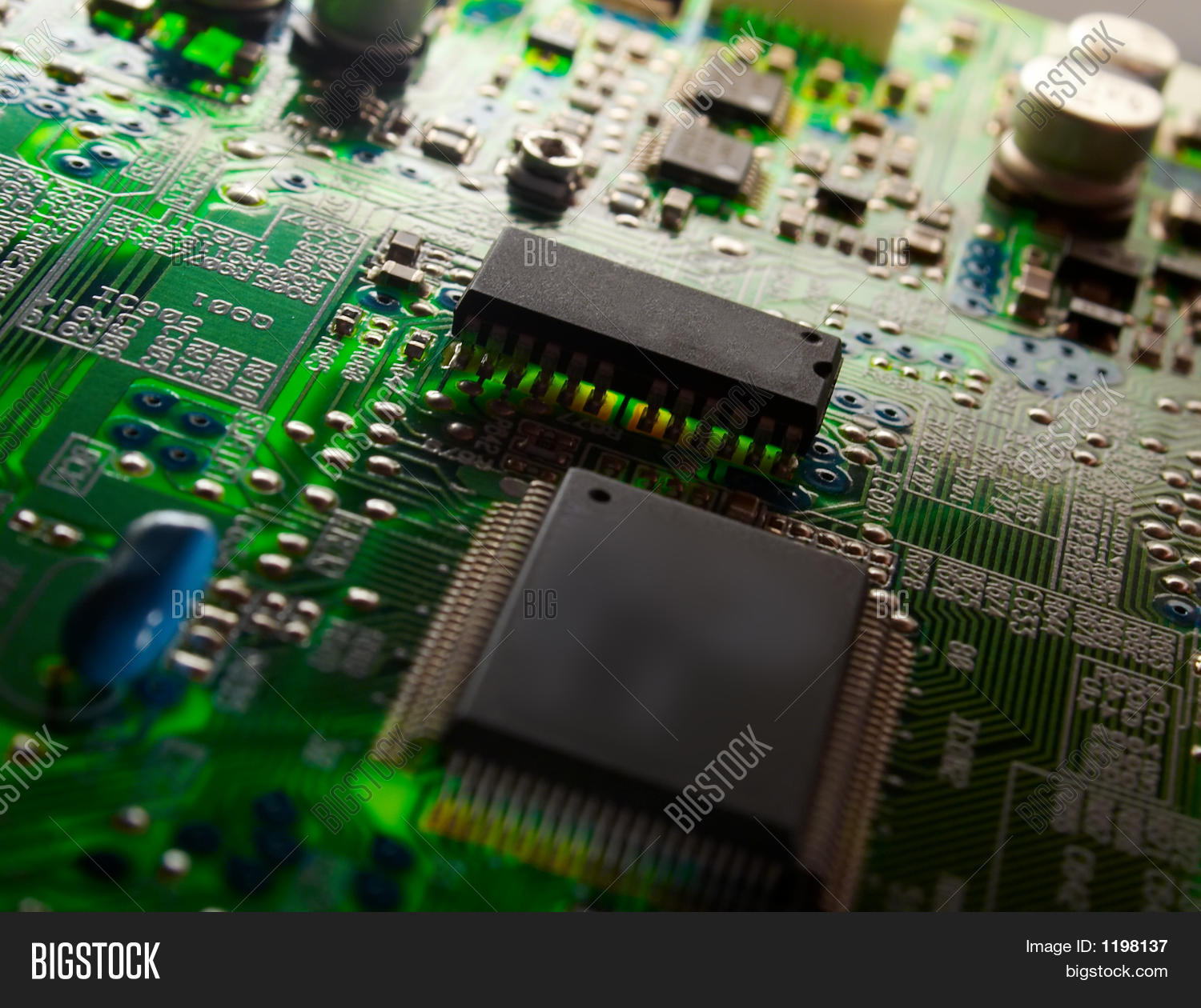 Green Electronic Board Image & Photo (Free Trial) Bigstock