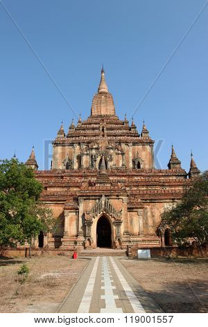 Sulamani,old Buddhist temples and pagodas in Bagan, Myanmar