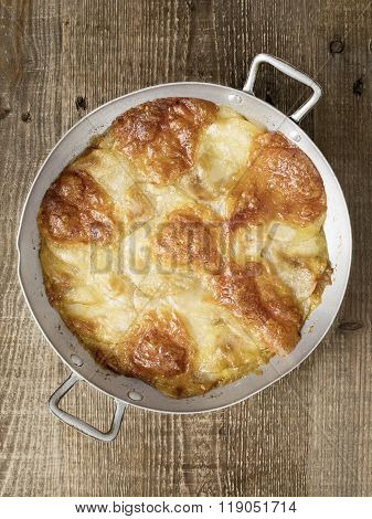 Rustic English Pub Grub Pan Haggerty