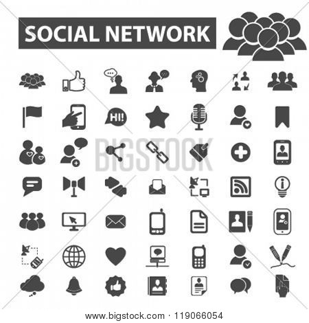 social network icons, social network logo, social media icons vector, social media flat illustration concept, social media logo, social media symbols set, networking, connection, communication