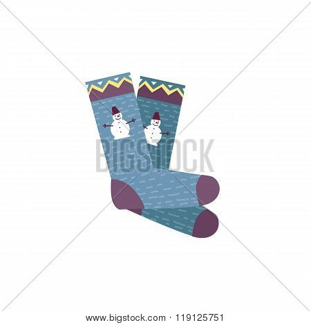 Colorful Socks Pair