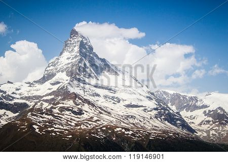 Views Of The Mountain Matterhorn