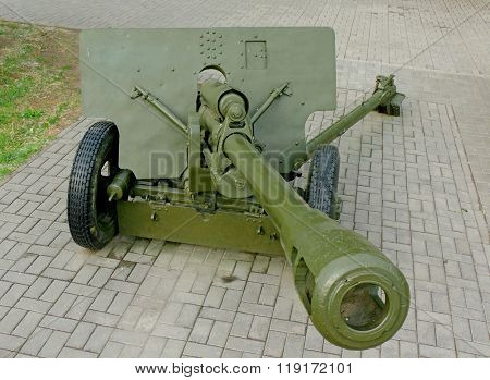 76-mm Divisional Gun Of World War Ii