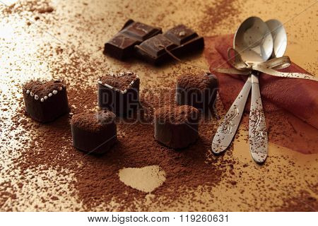 Handmade pralines