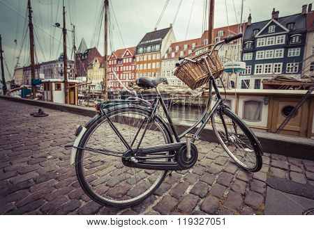 Copenhagen - September 07: Yachts In Nyhavn On September 07, 2014 In Copenhagen, Denmark. Nyhavn - F