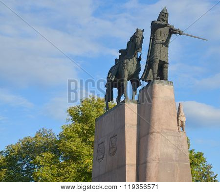 Sculpture of Grand Duke Gediminas