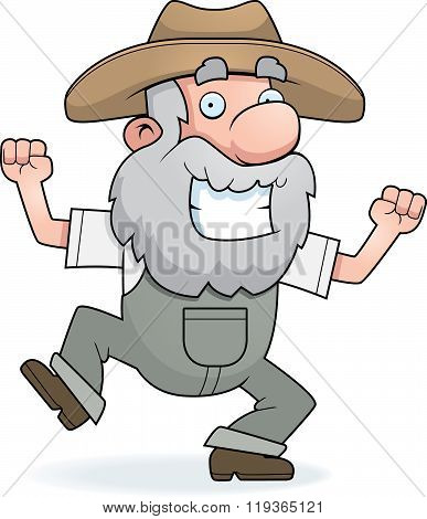 Prospector Celebrating
