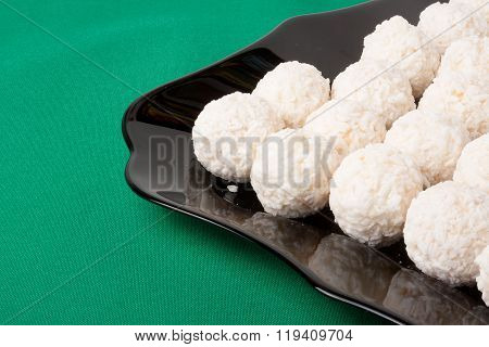 White coconut candy