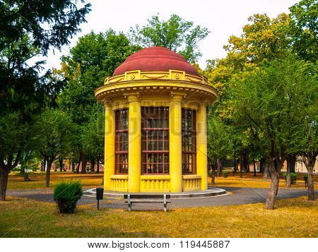 Park gazebo in Terezin