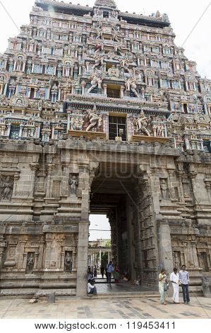 Chidambaram temple South India Pondichert area
