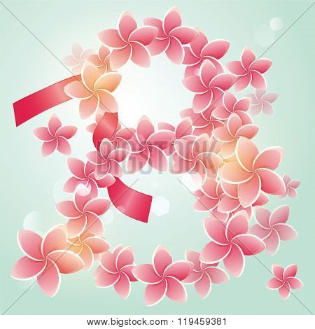 8 March Greeting Card.