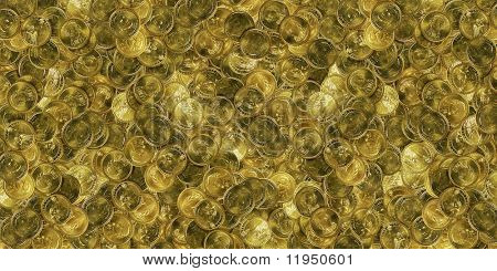 골드 미국 달러 동전의 거 대 한 더미