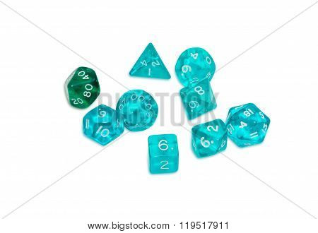 Specialized Polyhedral Dice For Role-playing Games
