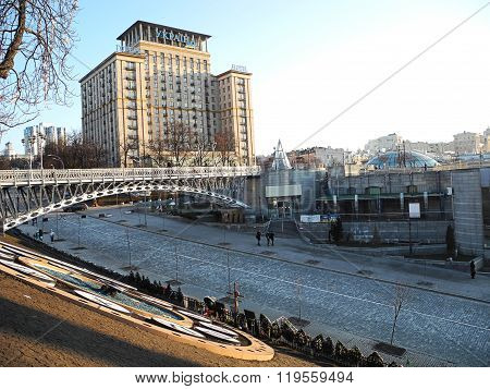 City Kiev, Institutskaya Street, The Building Ukraine.