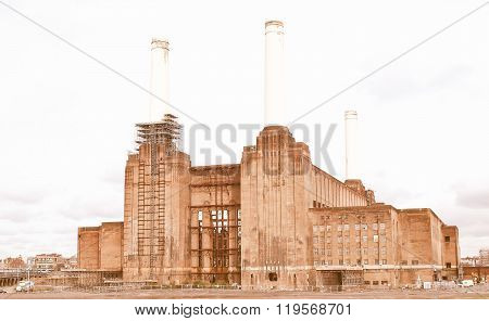 London Battersea Powerstation Vintage