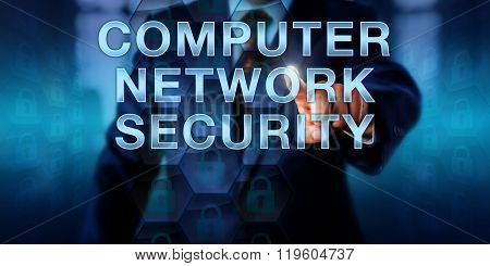 Administrator Touching Computer Network Security
