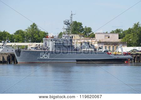 Base minesweeper BT-115 on the basis of the Navy in Kronstadt