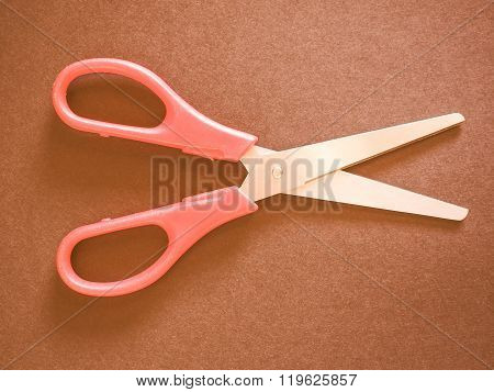 Red Scissors Vintage