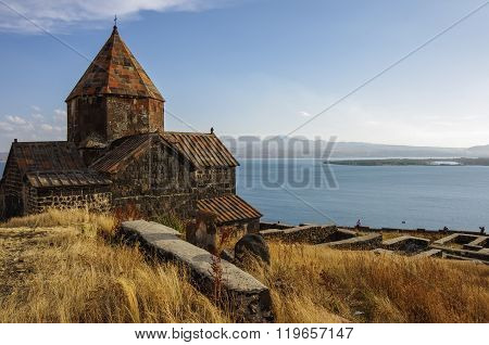 Sevanavank (sevan Monastery), A Monastic Complex Located On A Shore Of Lake Sevan In The Gegharkunik