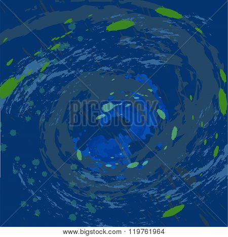 Abstract Blue Background