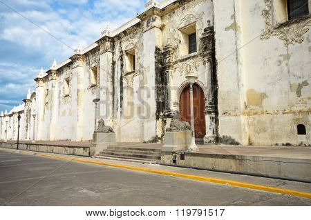 The Cathedral Of Leon In Nicaragua Is The Largest In Central America