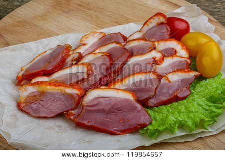 Cliced Duck Breast