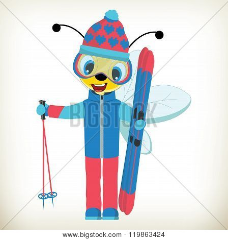 Skier Bee