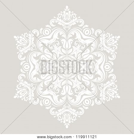 Elegant Vector Ornament in the Style of Barogue