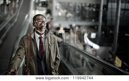 Businessman Commute Lifestyle Corporate Concept