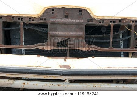 FRONT FRAME OF EARLY 1960S CAR