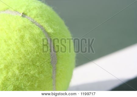 Tennis Ball Close-up