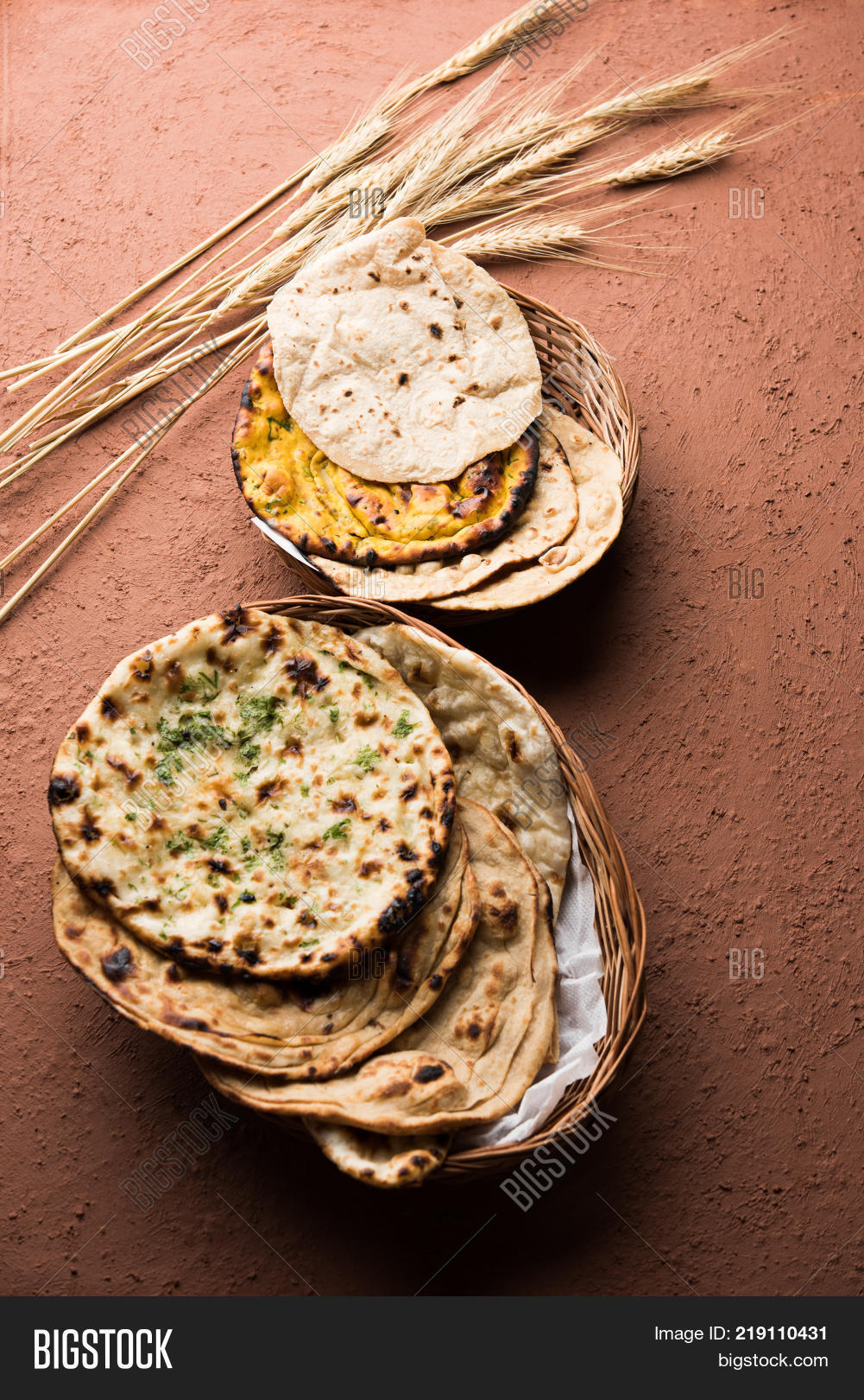 Assorted Indian Bread Image & Photo (Free Trial) Bigstock