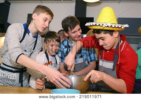 Teenager Girls Cooking