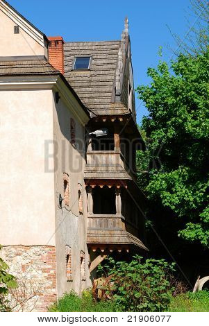 Granary ประวัติศาสตร์ที่สร้างขึ้นใน 1696 ใน Sandomierz โปแลนด์