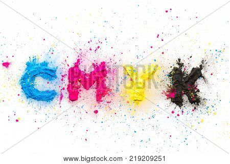 Cmyk Colour Toner For Printer Cyan Magenta Yellow