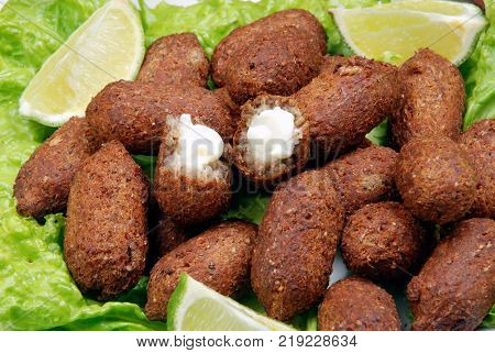 delicious Lebanese kibbe