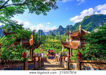 Cao Bang, Vietnam - Oct 01,2017: 