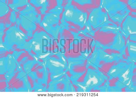 Abstract vector image with pink and blue colors