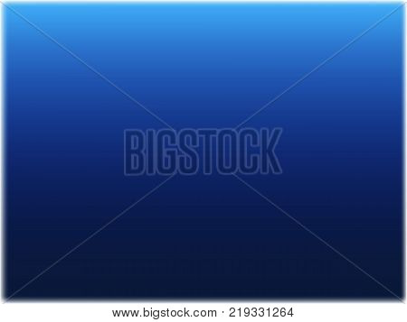 Vector background. Blue gradient from light to dark