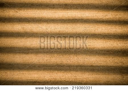 Concrete gold abstract background with lined texture