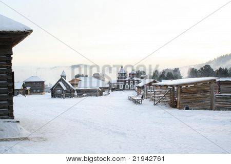 Gamle vinter village