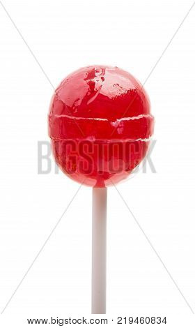 lollipop caramel isolated on a white background