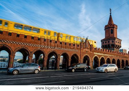 Berlin, Germany - September 23, 2015: Holocaust Memorial, Berlin, Germany, Europe